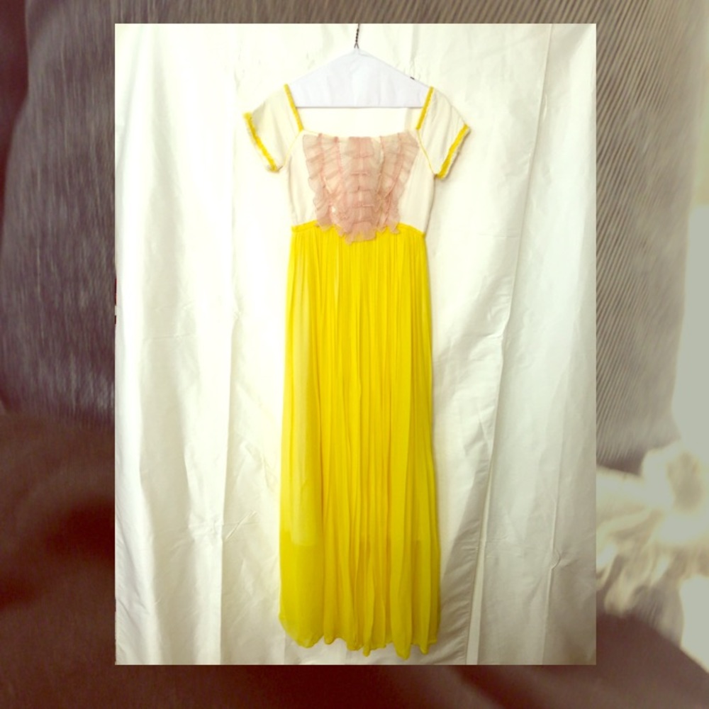 Vintage Chiffon Dress